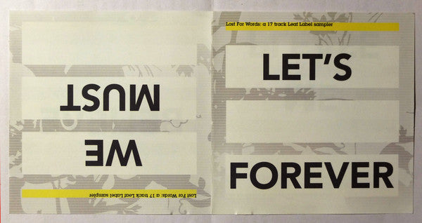 Various : Lost For Words: A 17 Track Leaf Label Sampler (CD, Comp, RP, Smplr)