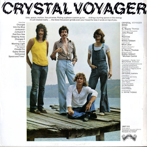 G. Wayne Thomas, The Crystal Voyager Band : Crystal Voyager (Original Motion Picture Soundtrack) (LP, Album)
