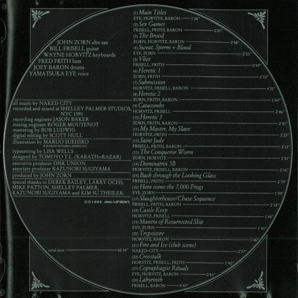 Naked City : Heretic: Jeux Des Dames Cruelles (CD, Album)