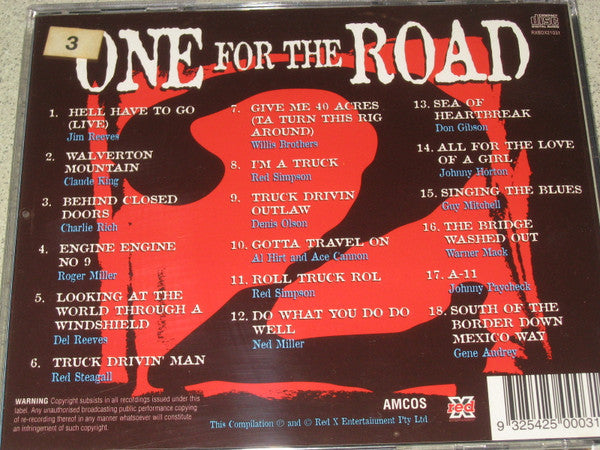 Various : One For The Road  (2xCD, Comp)