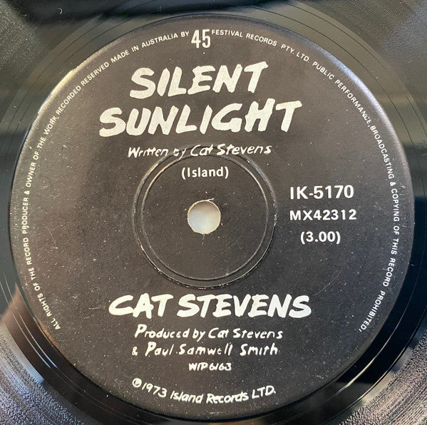 Cat Stevens : The Hurt (7")