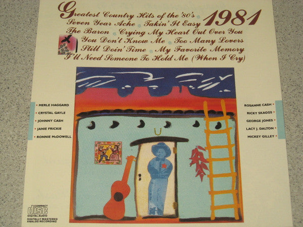 Various : Greatest Country Hits Of The 80's, 1981 (CD, Comp)