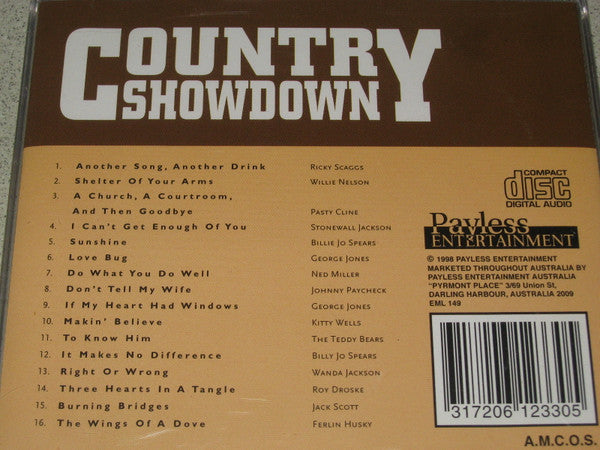 Various : Country Showdown (CD, Comp)