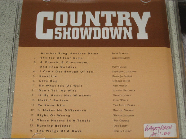 Various : Country Showdown (CD, Comp)
