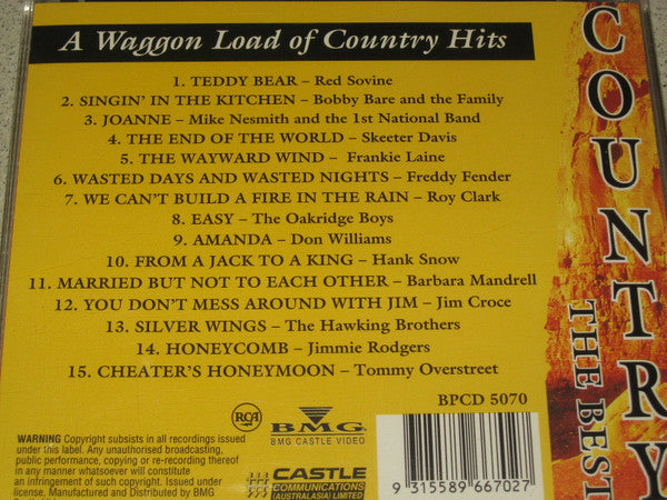 Various : A Waggon Load Of Country Hits (CD, Comp)