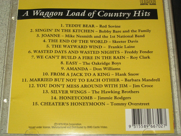 Various : A Waggon Load Of Country Hits (CD, Comp)