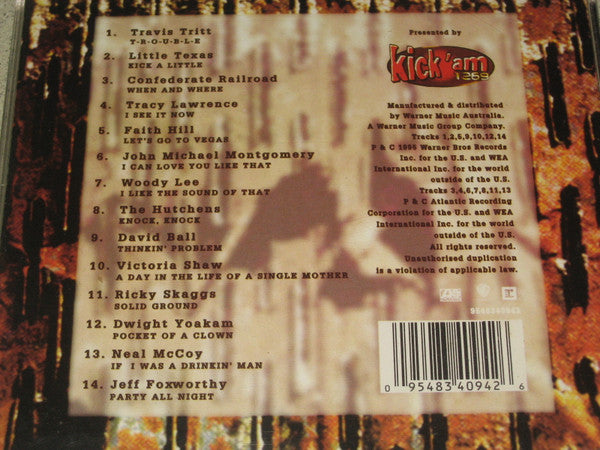 Various : Kickin' Country Volume One (CD, Comp)