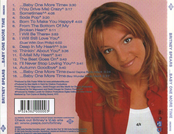 Britney Spears : ...Baby One More Time (CD, Album)