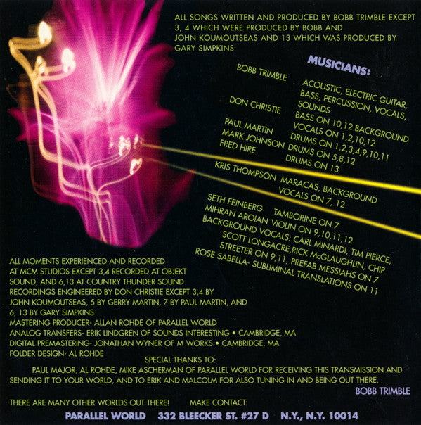 Bobb Trimble : Jupiter Transmission (CD, Comp)