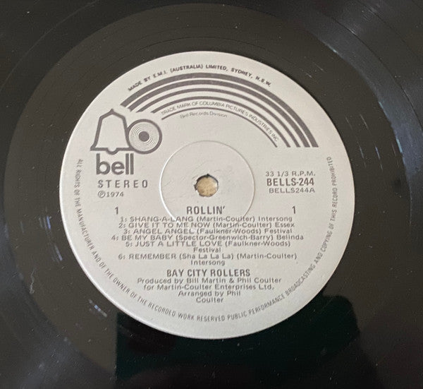 Bay City Rollers : Rollin' (LP, Album)
