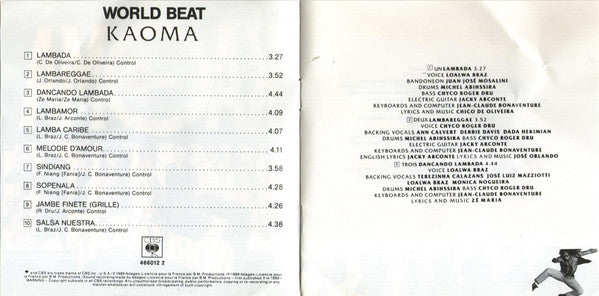 Kaoma : Worldbeat (CD, Album)