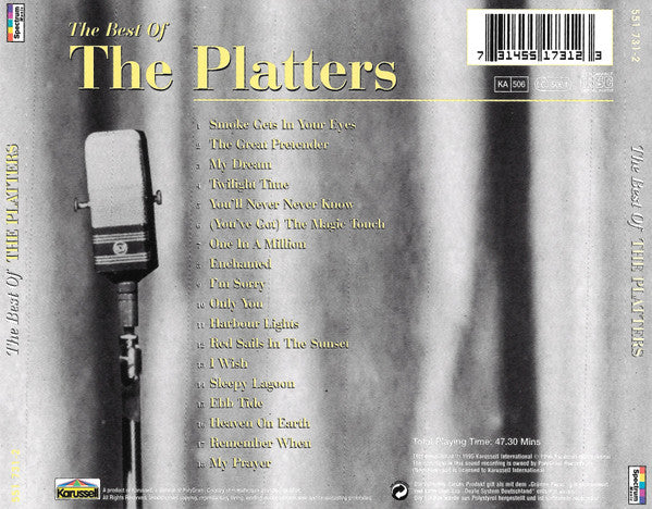 The Platters : The Best Of (CD, Comp)