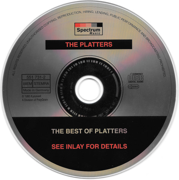 The Platters : The Best Of (CD, Comp)