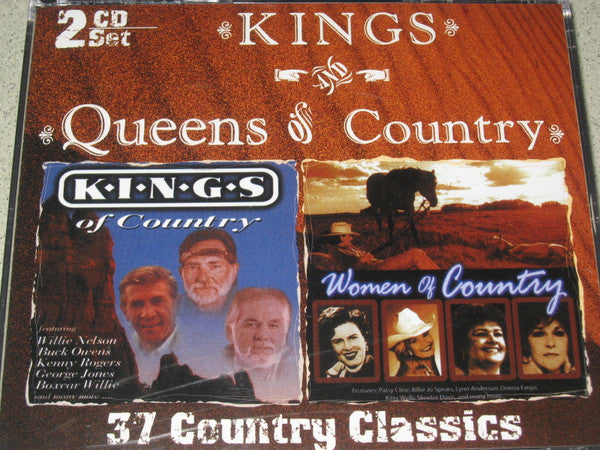 Various : Kings And Queens Of Country (2xCD, Comp)