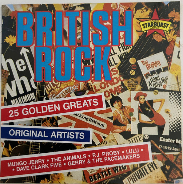 Various : British Rock (CD, Comp)