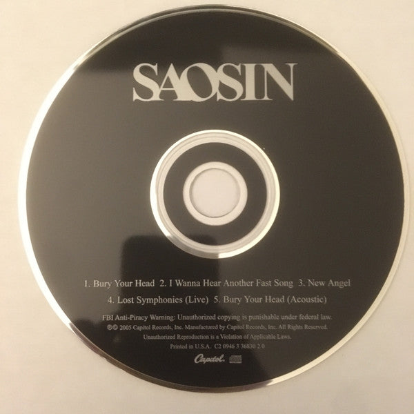 Saosin : Saosin (CD, EP)