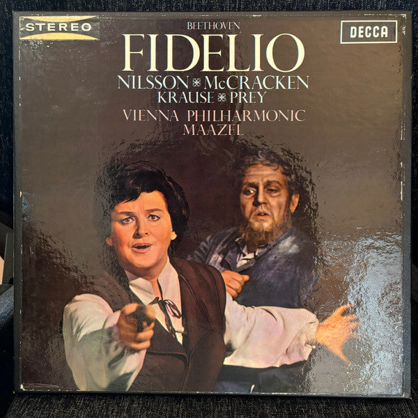 Beethoven*, Nilsson* · McCracken*, Krause* · Prey*, Vienna Philharmonic*, Maazel* : Fidelio (2xLP + Box)