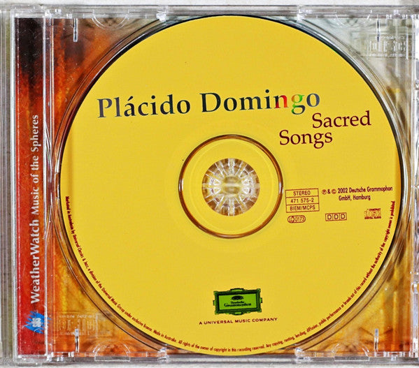Plácido Domingo* : Sacred Songs (CD, Album)
