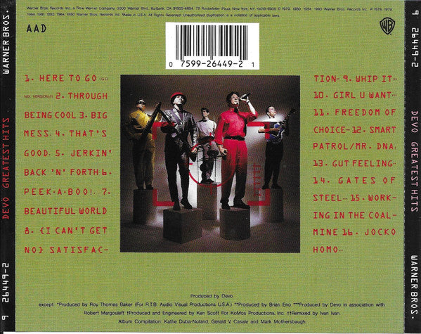 Devo : Greatest Hits (CD, Comp)