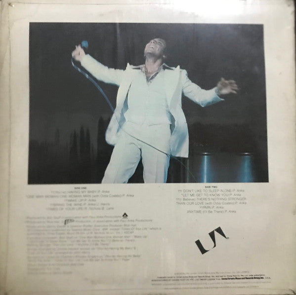 Paul Anka : Times Of Your Life (LP)