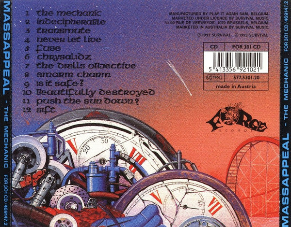 Massappeal : The Mechanic (CD, Album)