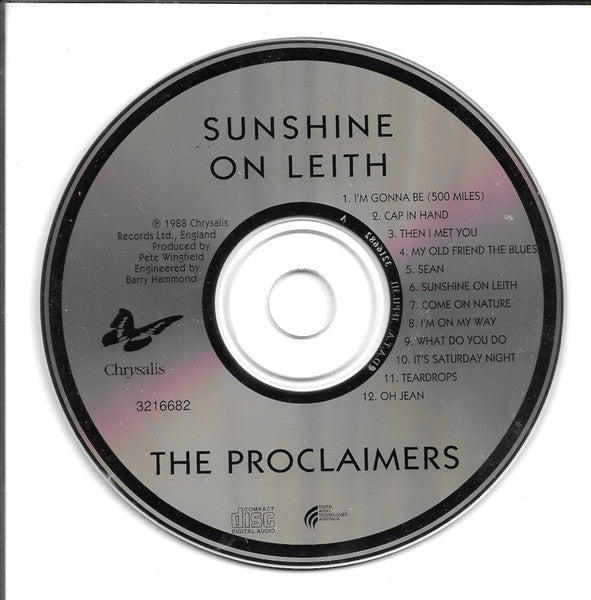 The Proclaimers : Sunshine On Leith (CD, Album, RE)
