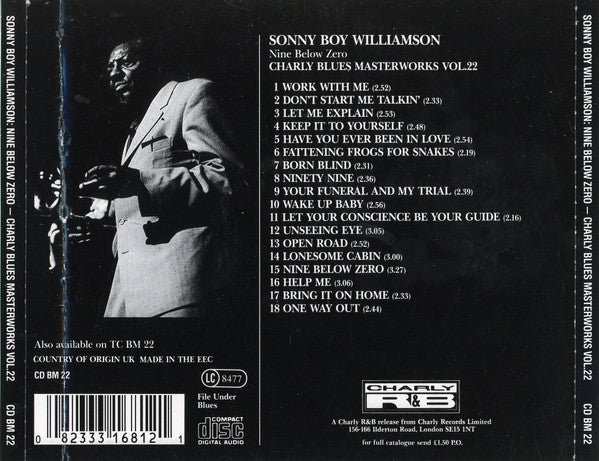 Sonny Boy Williamson (2) : Nine Below Zero (CD, Comp)