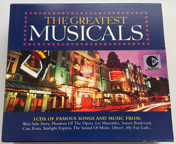 Various : The Greatest Musicals (3xCD, Comp, Copy Prot.)