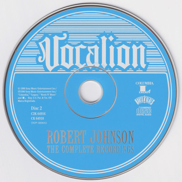 Robert Johnson : The Complete Recordings (2xCD, Comp, RE, RM, Pit)