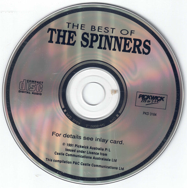 The Spinners : The Best Of The Spinners (CD, Album, Comp)