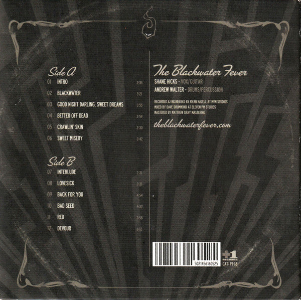 The Blackwater Fever : Sweet Misery (CD, Album)