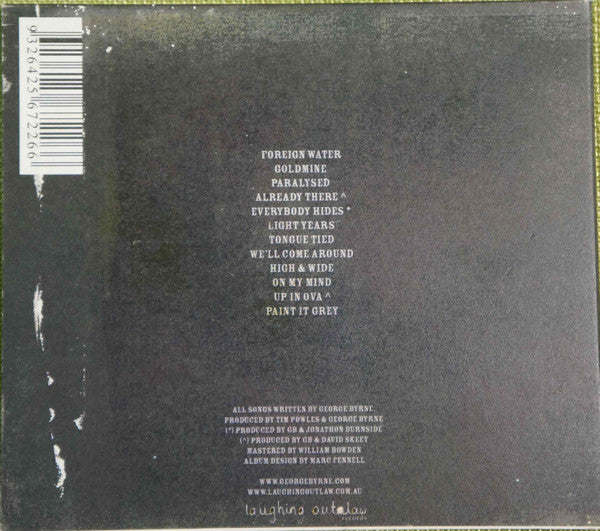 George Byrne : Foreign Water (CD, Album)