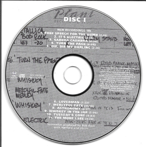 Metallica : Garage Inc. (CD, Album, RE + CD, Comp, RE, RM)