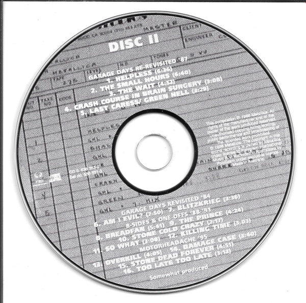 Metallica : Garage Inc. (CD, Album, RE + CD, Comp, RE, RM)