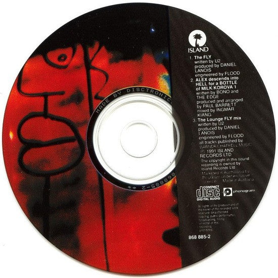 U2 : The Fly (CD, Single, Dig)