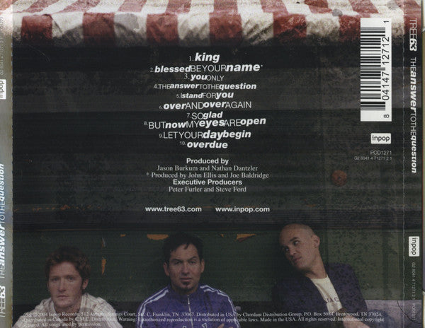 Tree63 : The Answer To The Question (CD, Album)