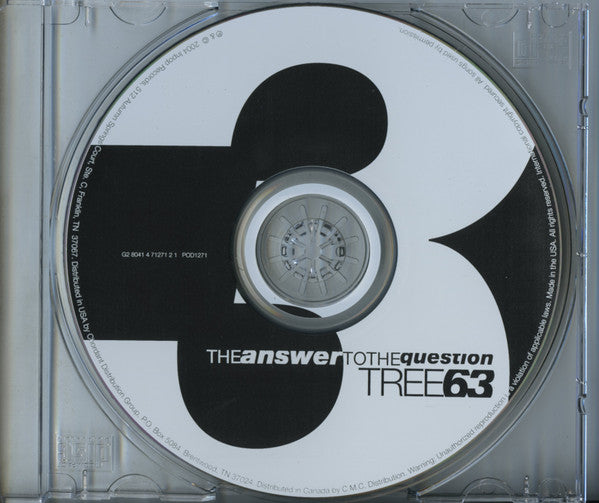 Tree63 : The Answer To The Question (CD, Album)