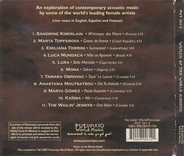 Various : Women Of The World (Acoustic) (CD, Comp)