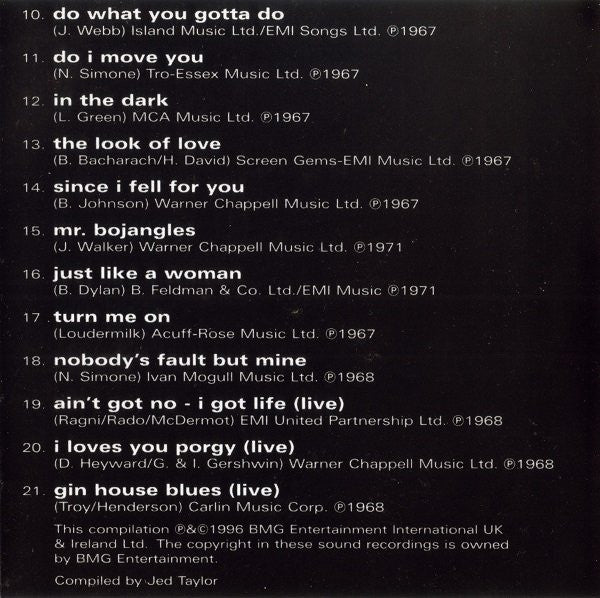 Nina Simone : Released (CD, Comp)