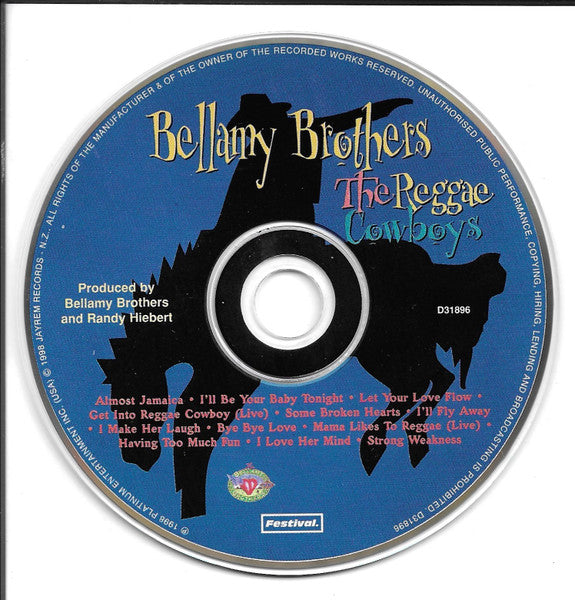 Bellamy Brothers : The Reggae Cowboys (CD, Album)