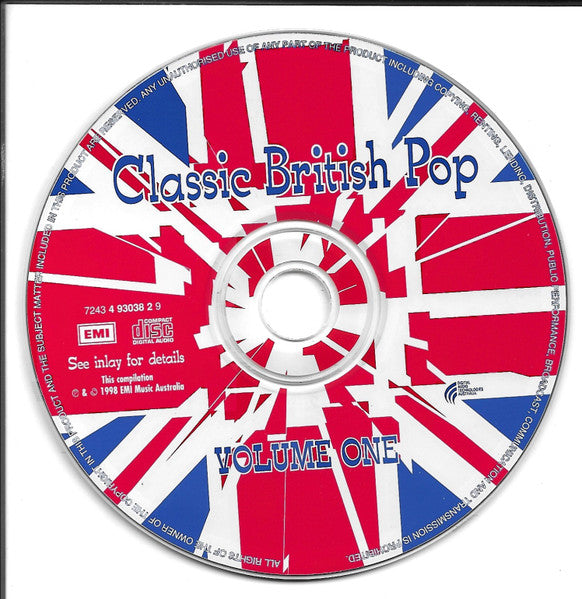 Various : Classic British Hits - Volume One (CD, Comp)