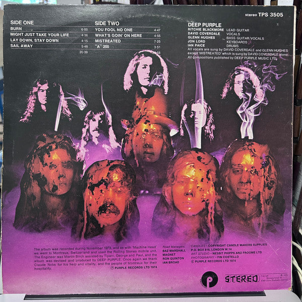【LP】 Deep Purple / Burn 21GY5QME62L._UF894,1000_QL80_.jpg