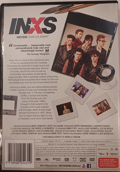 INXS : Never Tear Us Apart (2xDVD, PAL)