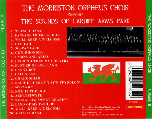 The Morriston Orpheus Choir : The Morriston Orpheus Choir Present The Sounds Of Cardiff Arms Park (CD, Album)