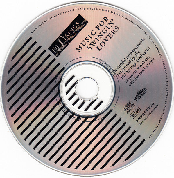 101 Strings : Music For Swingin' Lovers (CD, Album)