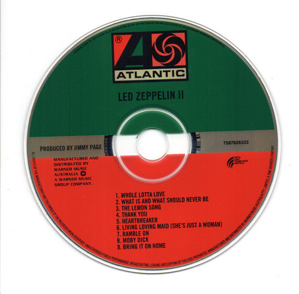 Led Zeppelin : Led Zeppelin II (CD, Album, RE, RM)