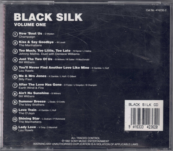 Various : Black Silk Volume One (CD, Comp)