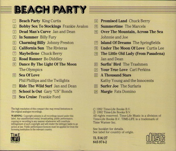 Various : Beach Party (CD, Comp, RE, RM)