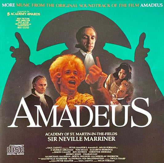 Sir Neville Marriner, Academy Of St. Martin-In-The-Fields* : Amadeus (More Music From The Original Soundtrack Of The Film) (CD, Album, RE)