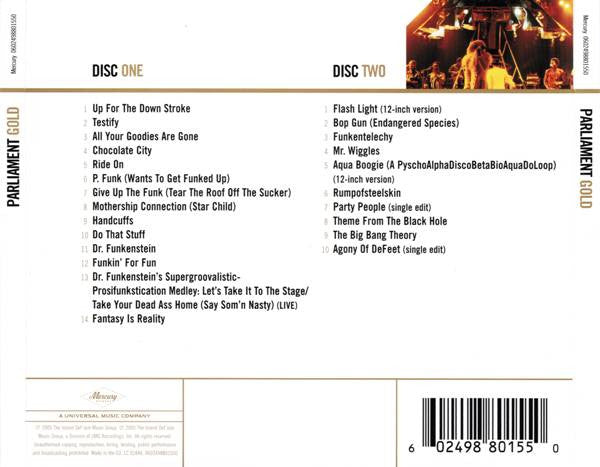 Parliament : Gold (2xCD, Comp, RM)